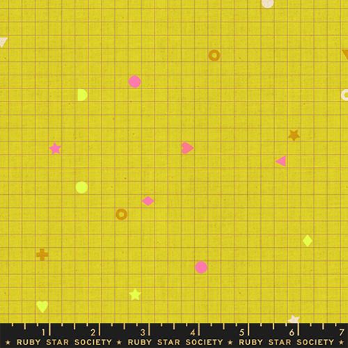 Lofi Linens Power Grid - Citron