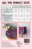 Bag Pattern - All the Things Tote (Printed)