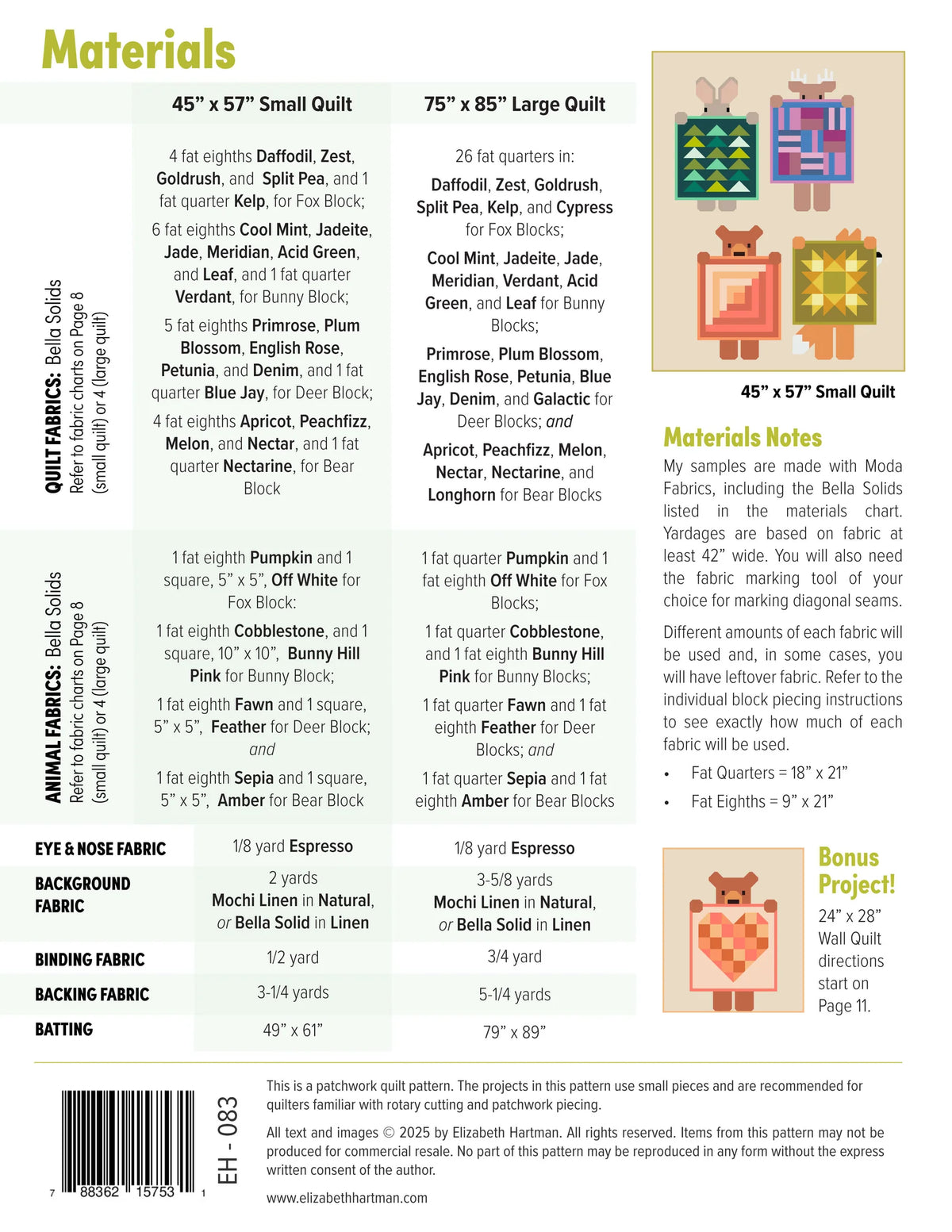 Show and Tell Quilt Kit