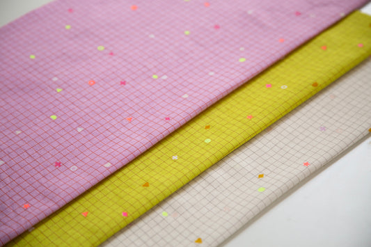 Lofi Linens Power Grid - Citron