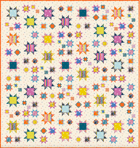 Sawtooth Sky Quilt Pattern (PDF)