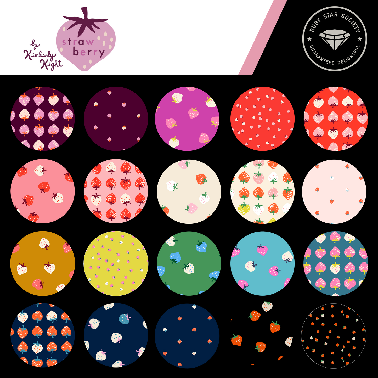 Strawberry Charm Pack