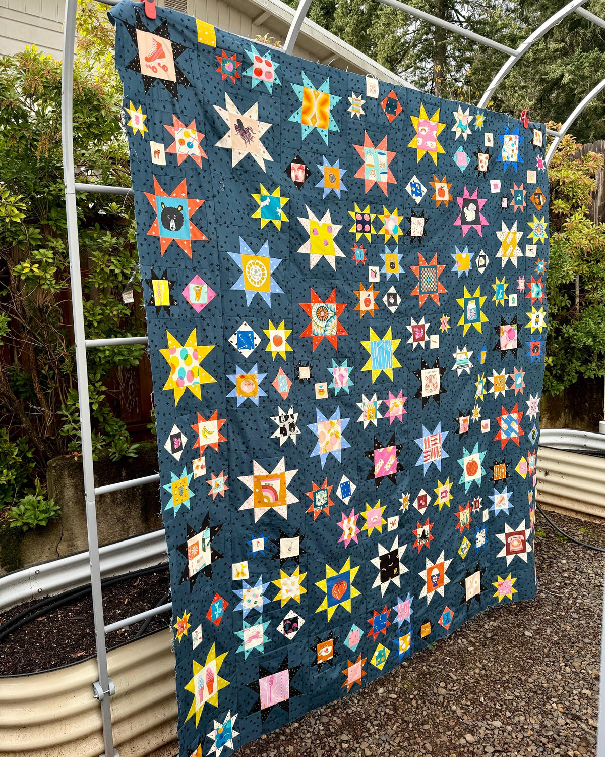 Sawtooth Sky Quilt Pattern (Printed)