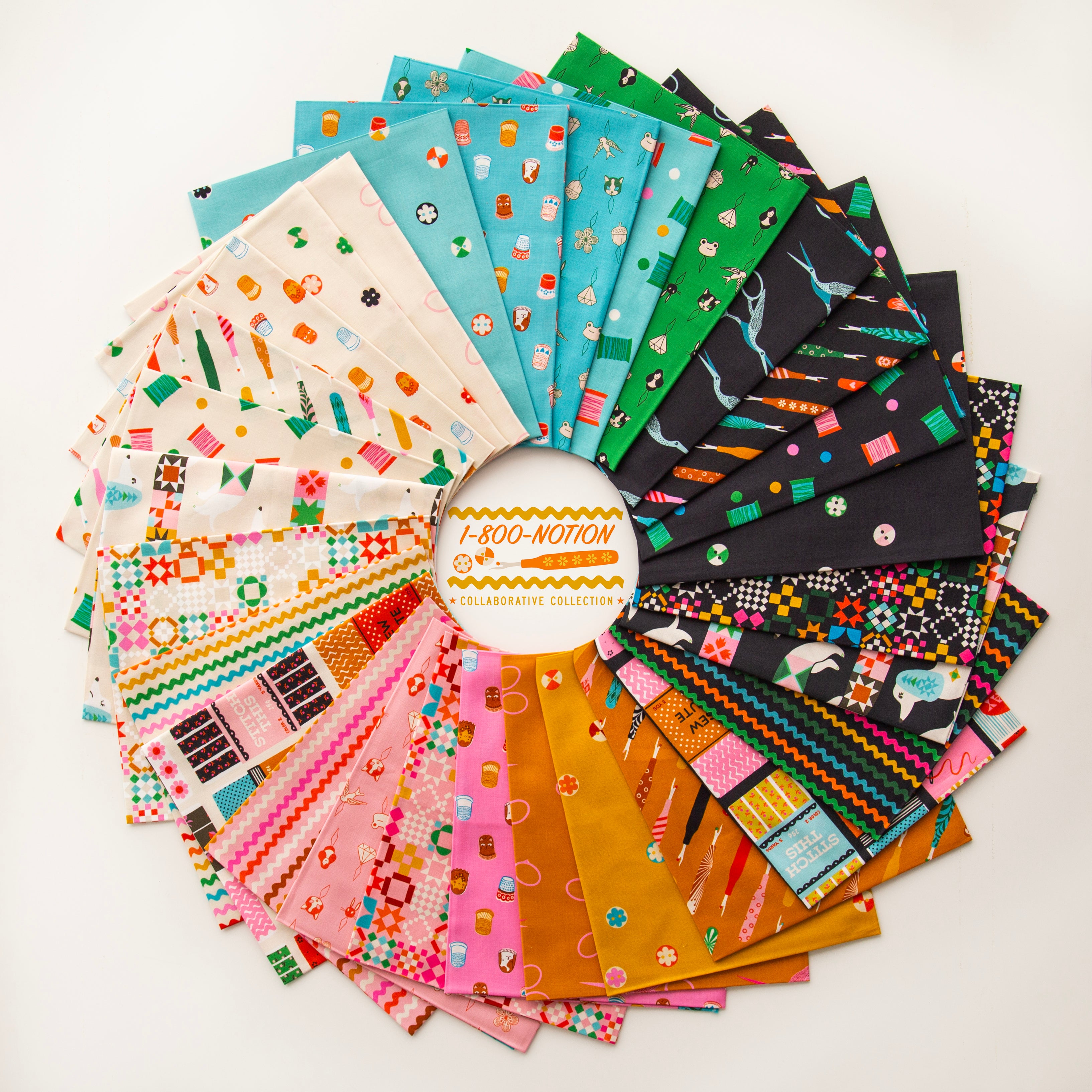 PRE-ORDER: Sawtooth Sky "1-800-Notions" Quilt Kit