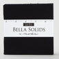 Bella Solids Charm Pack in Black