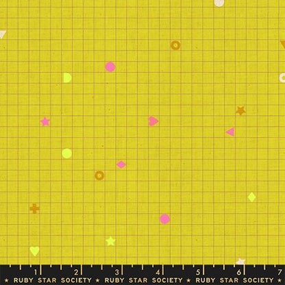 Lofi Linens Power Grid - Citron