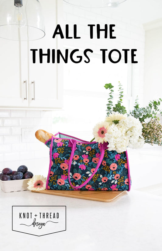 Bag Pattern - All the Things Tote (Printed)