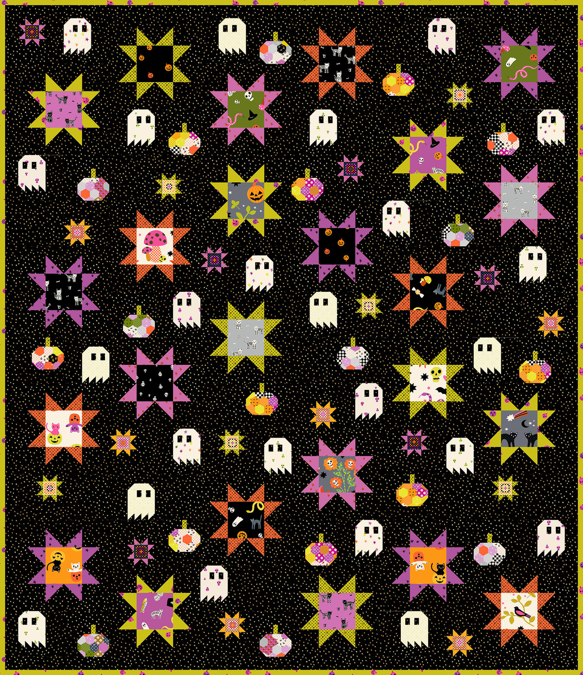 PRE-ORDER: Sawtooth Spooks Boo Valley Quilt Kit
