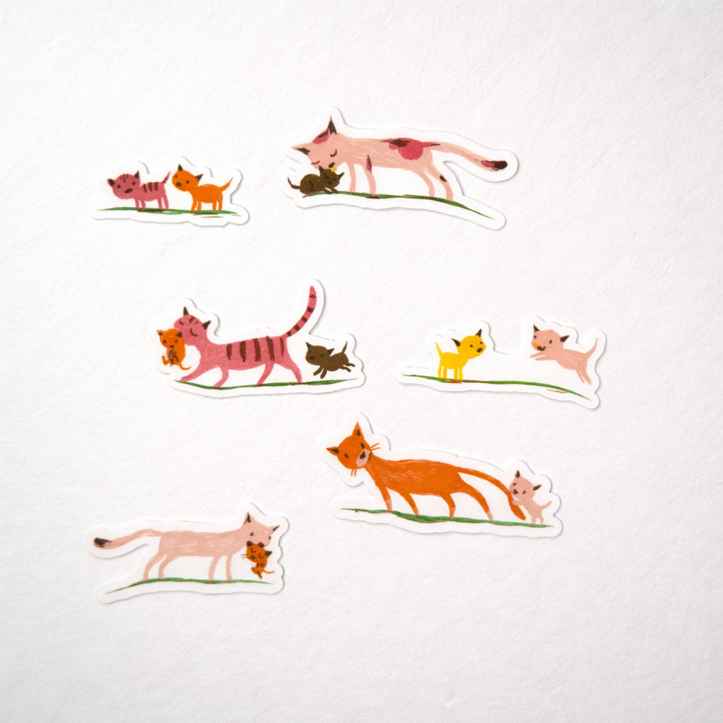 Heather Ross Decals - Cats