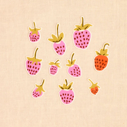 Heather Ross Decals - Strawberries