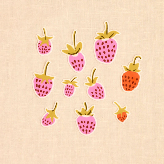 Heather Ross Decals - Strawberries
