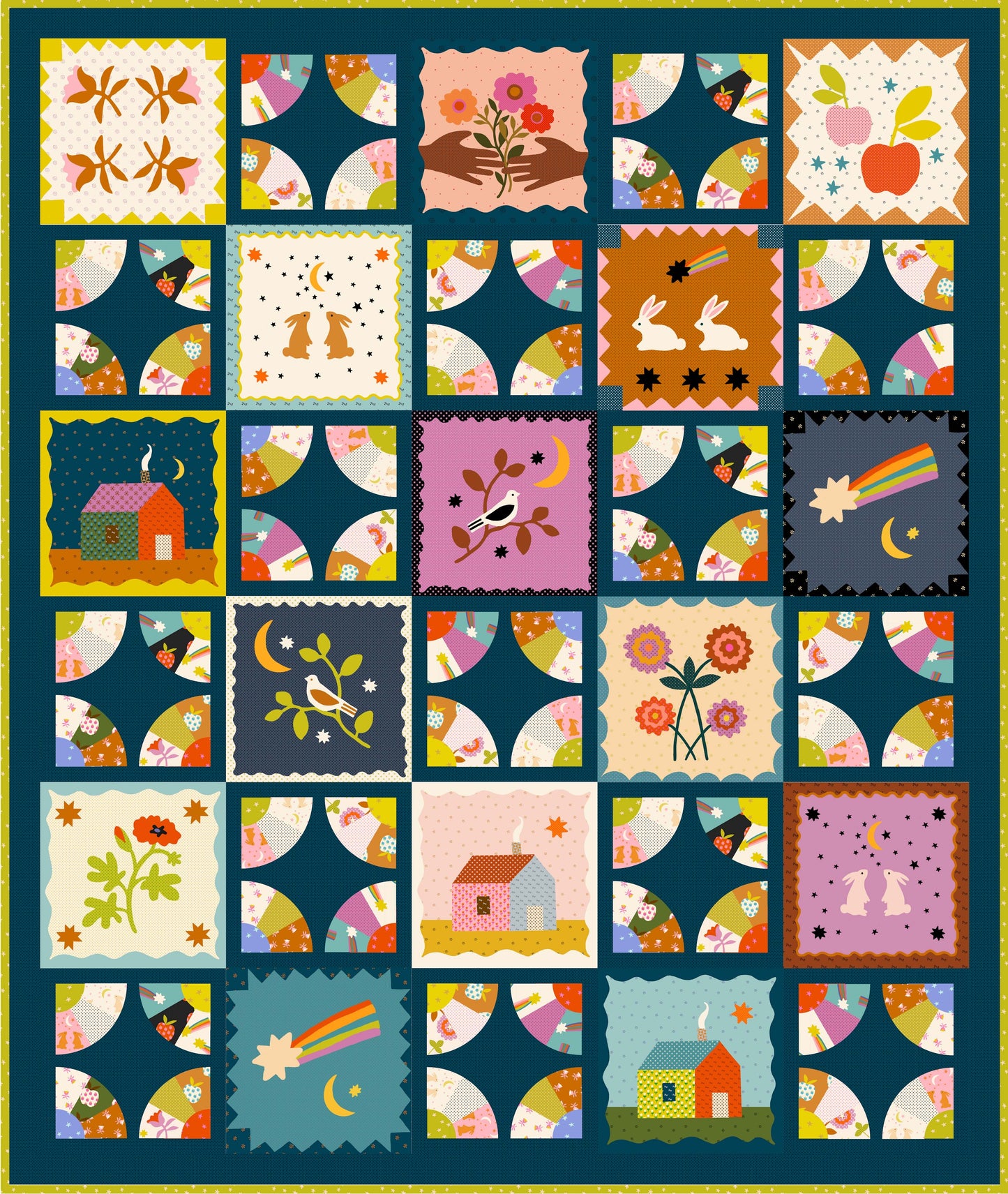 Lee's Farmhouse "Mystic Fable" Quilt Kit