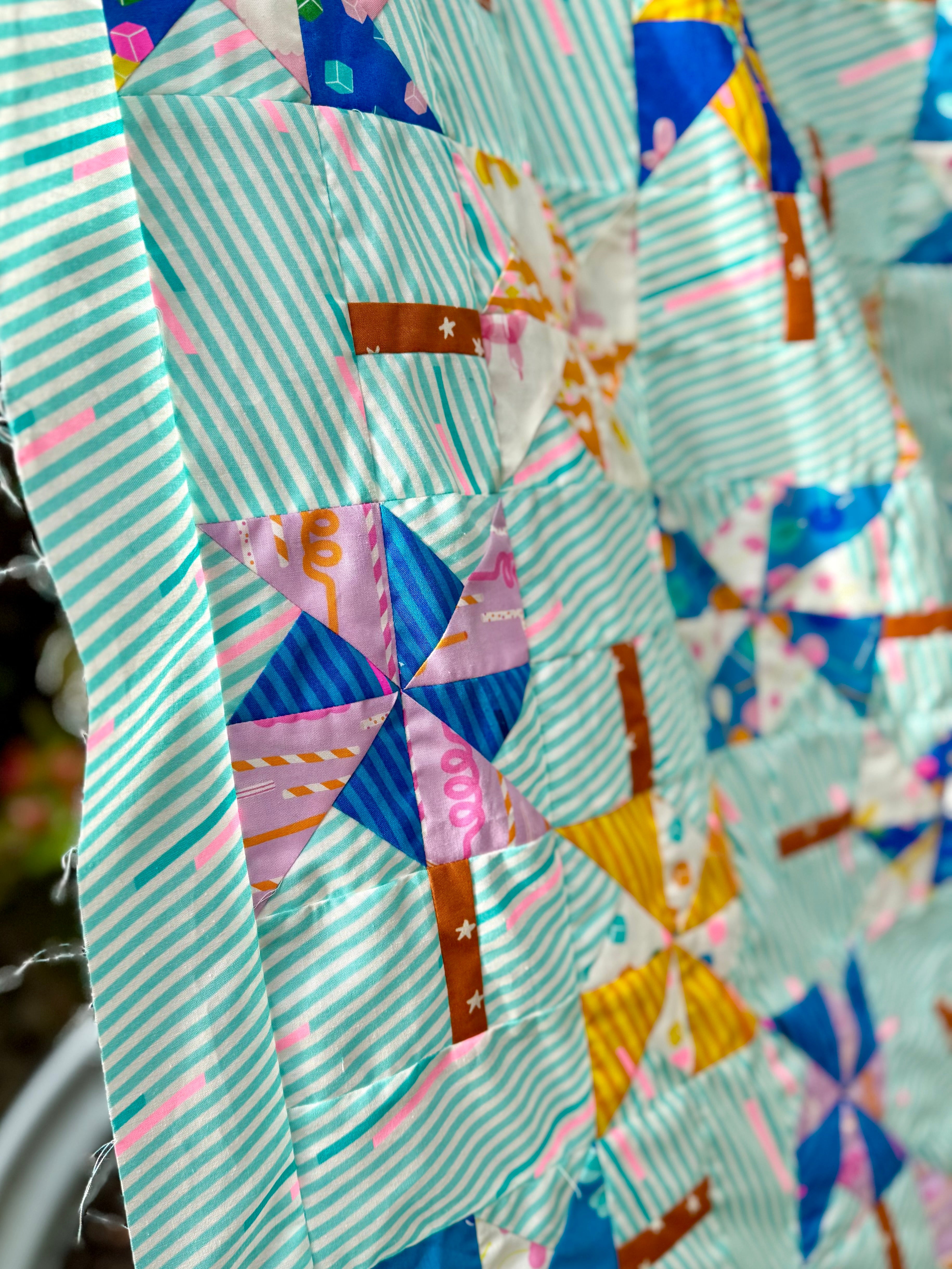 Double Dizzy Pinwheels (Printed)