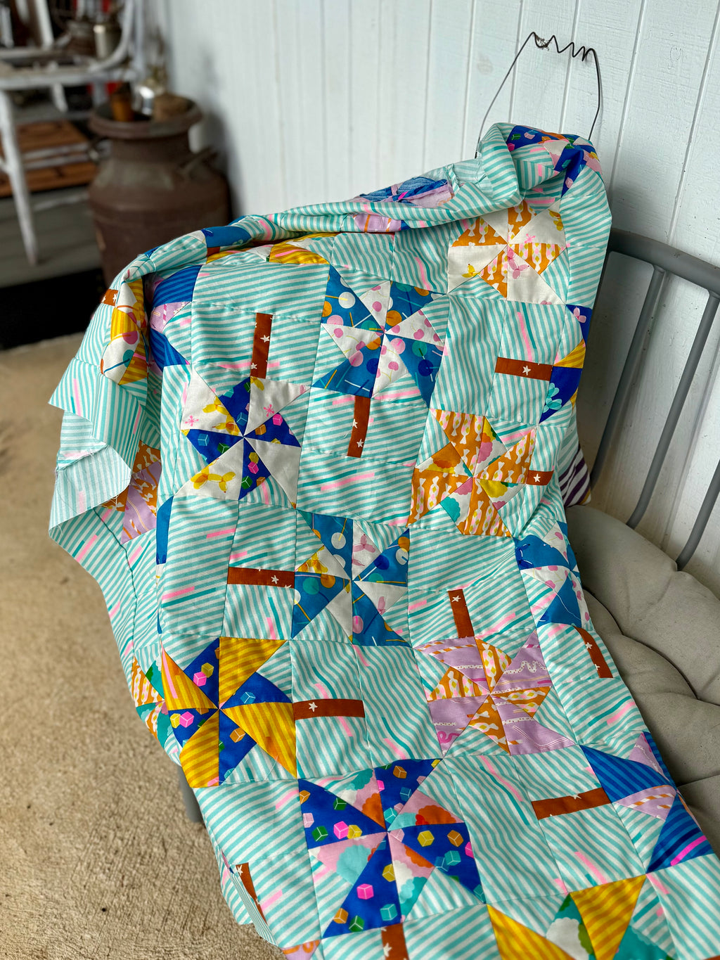 Double Dizzy Pinwheels (Printed)