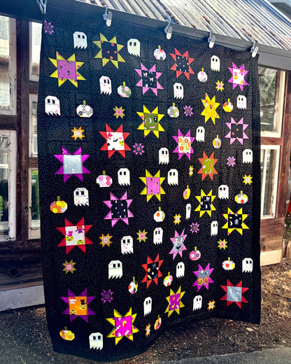 Sawtooth Spooks Quilt Pattern (PDF)