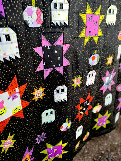 Sawtooth Spooks Quilt Pattern (PDF)