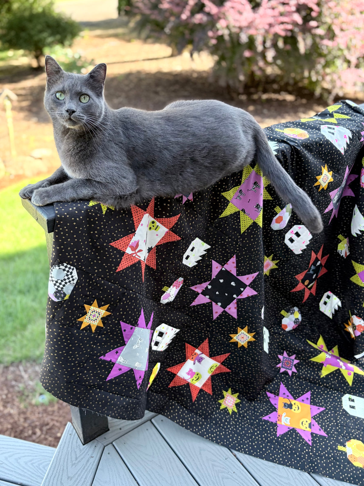 Sawtooth Spooks Quilt Pattern (PDF)