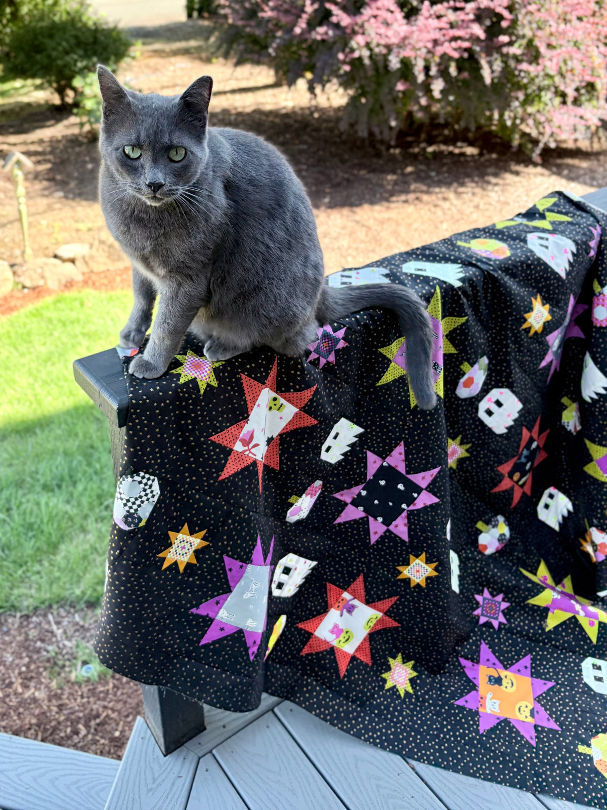 Sawtooth Spooks Quilt Pattern (PDF)