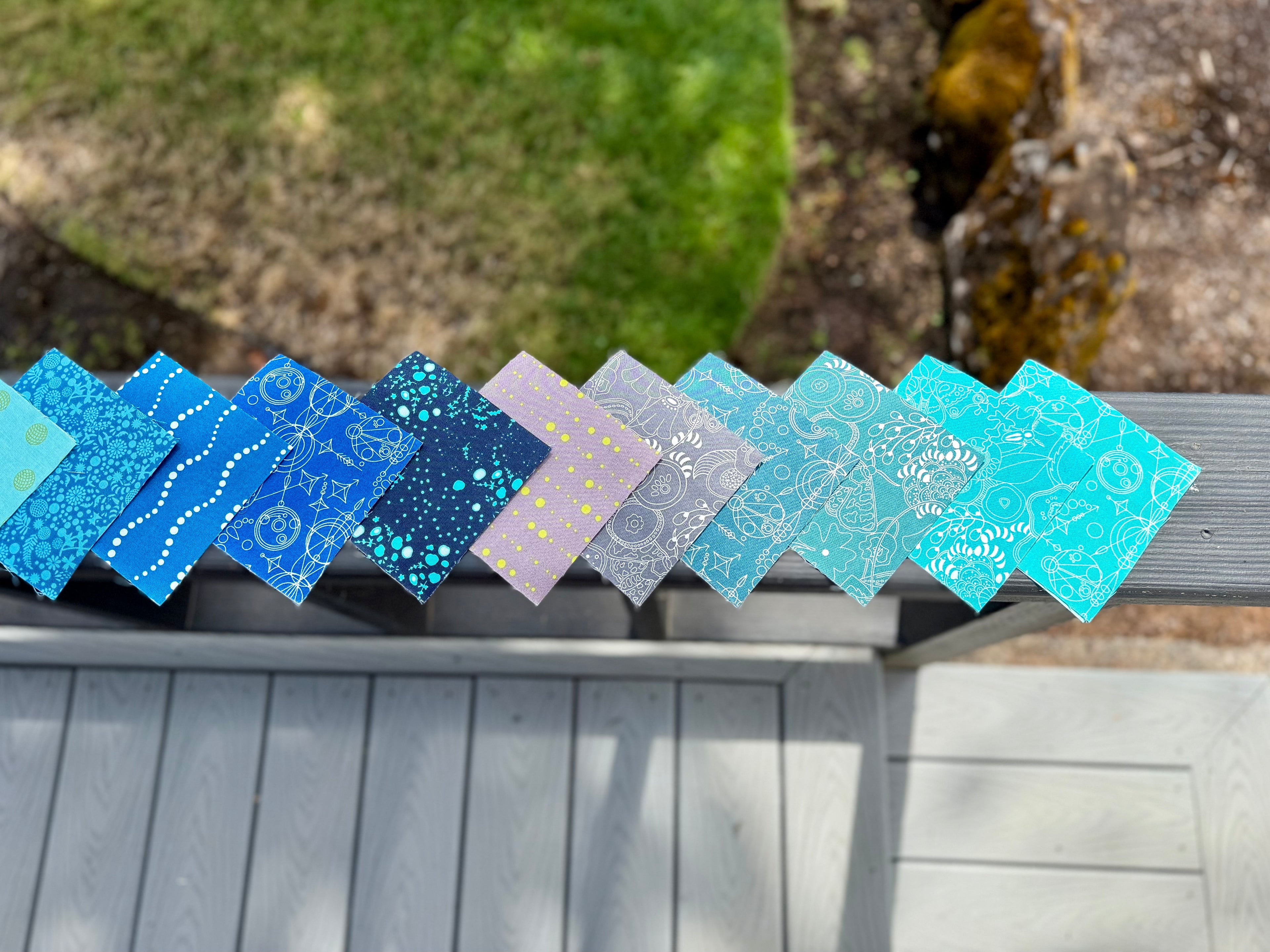 Custom Charm Pack: Alison Glass (Cool Hues)