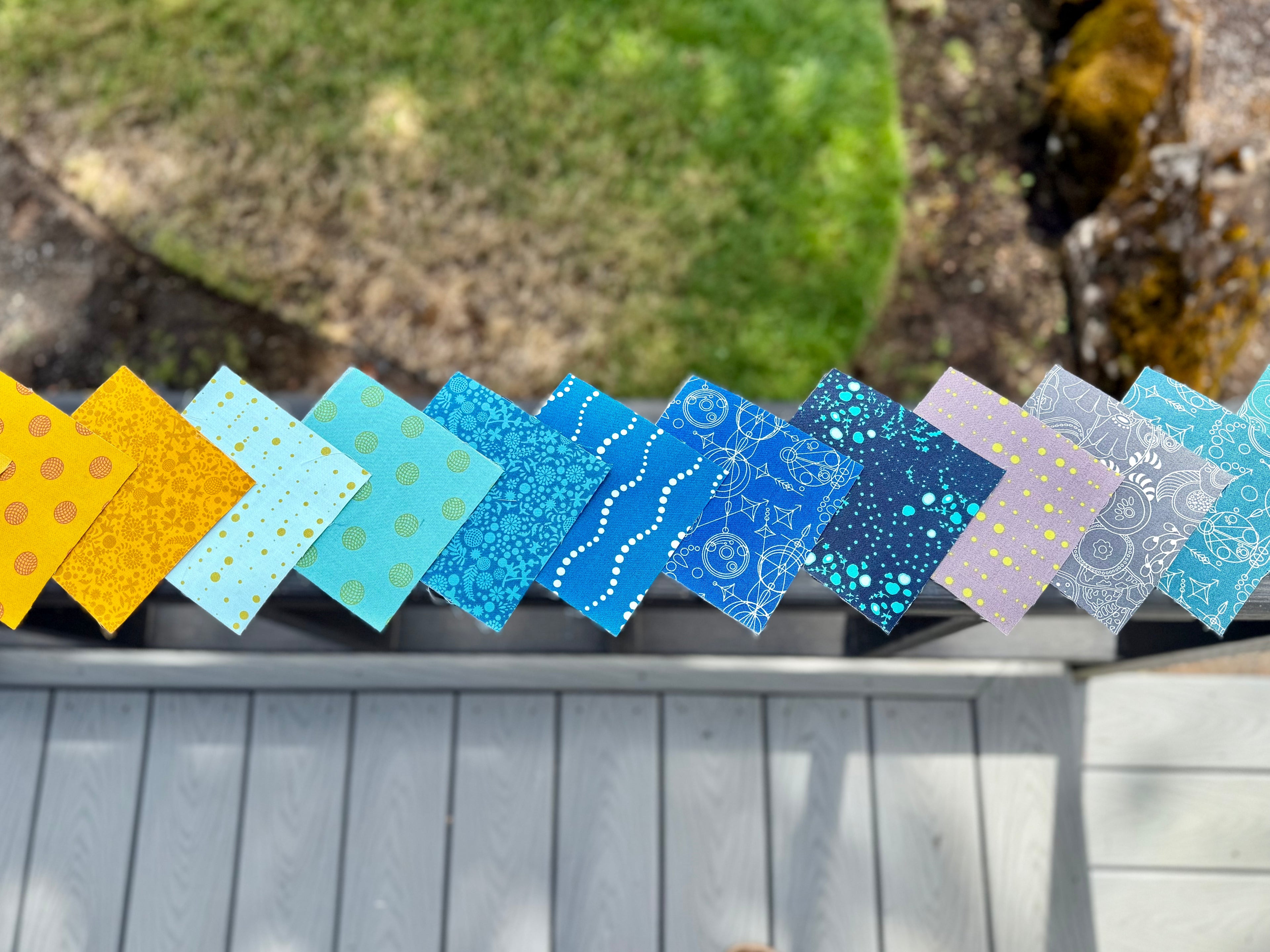 Custom Charm Pack: Alison Glass (Cool Hues)