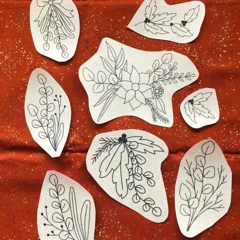 Embroidery - Stick & Stitch Holiday Botanical