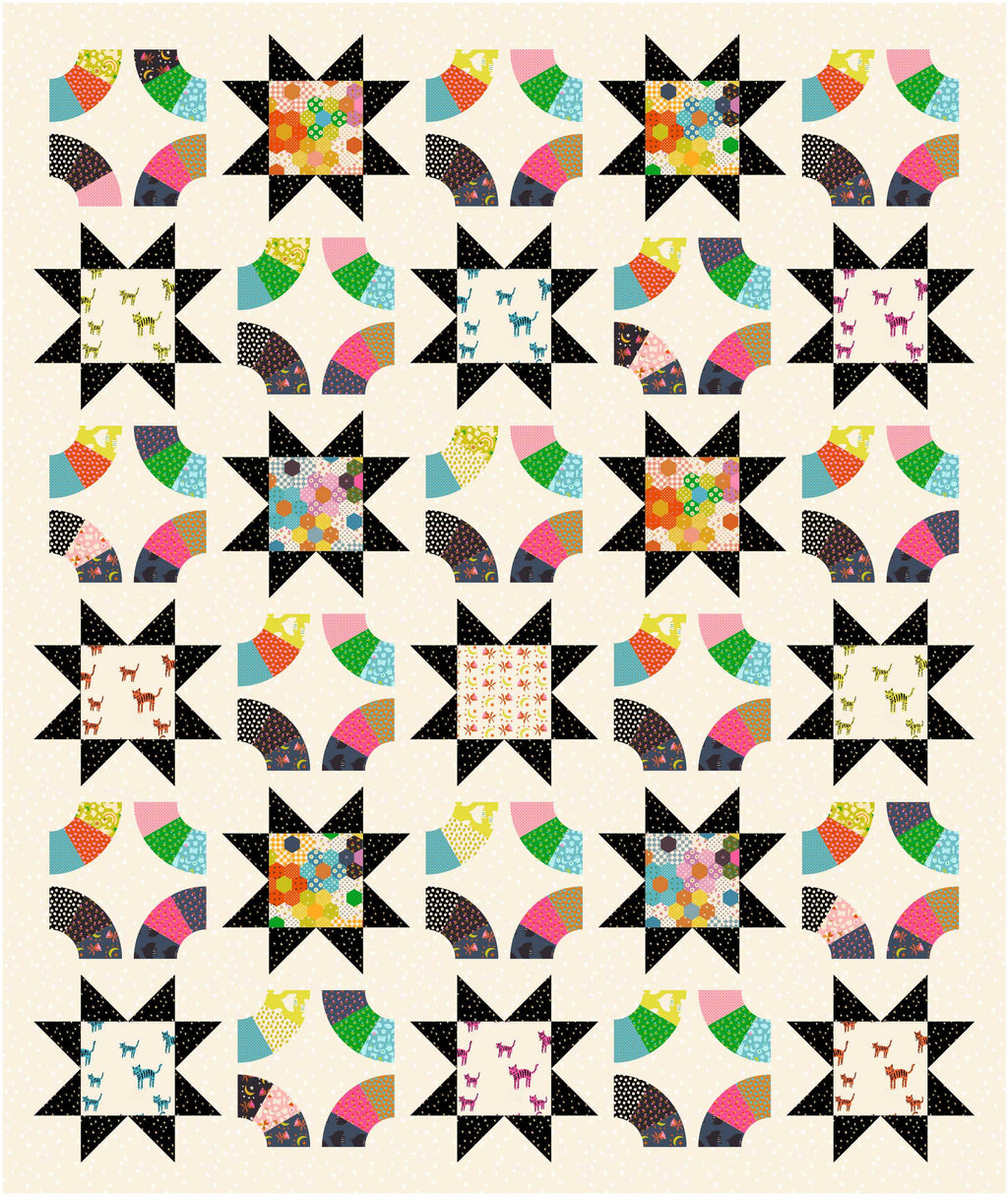 Lee's Farmhouse "Catnap" Quilt Kit