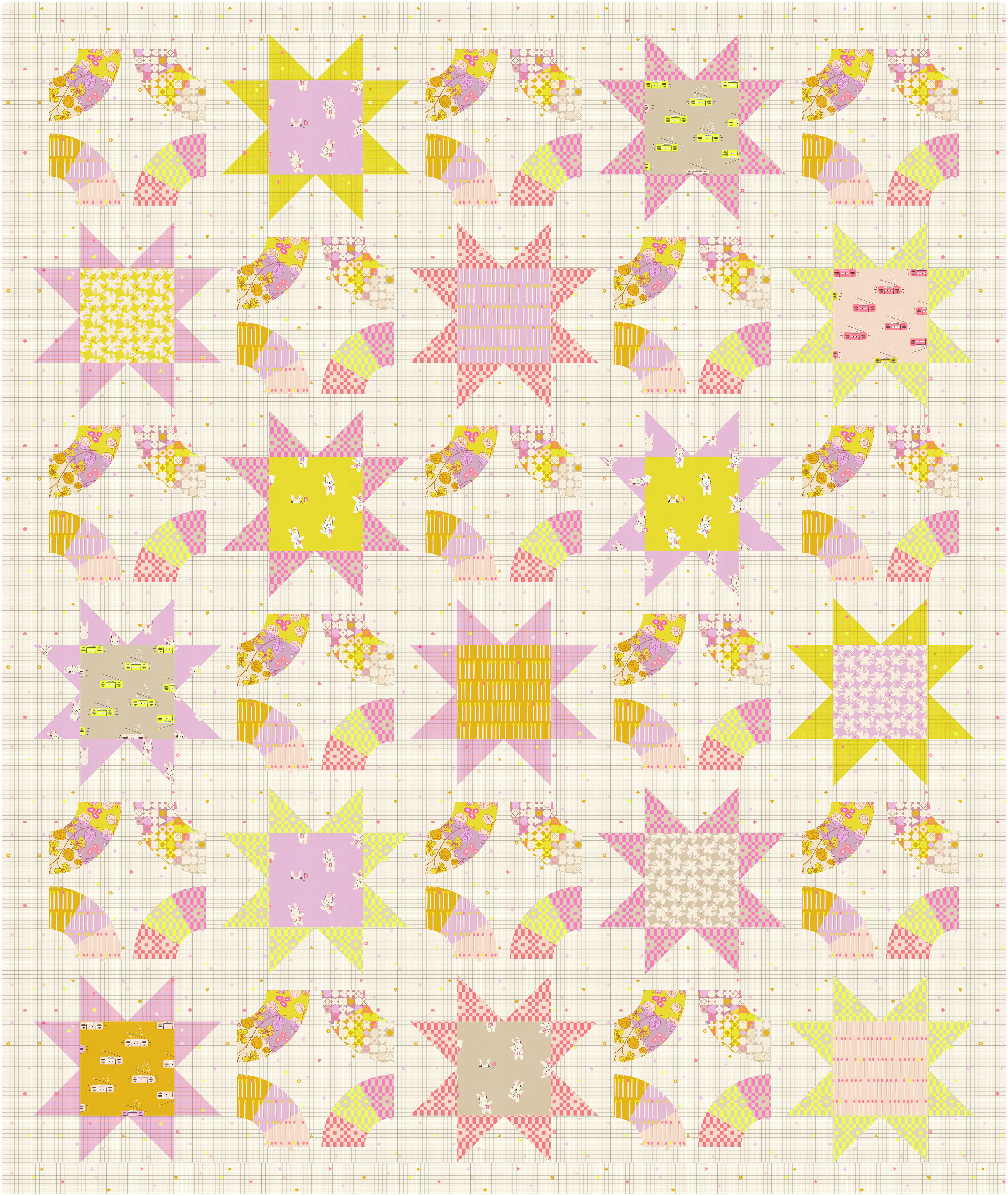 PRE-ORDER: Lee's Farmhouse "Lofi Linen" Quilt Kit