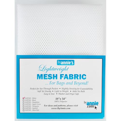 Mesh Fabric - White