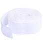 Fold-Over Elastic - White