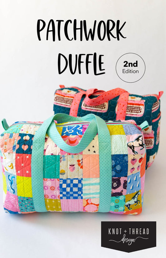Bag Pattern - Patchwork Duffle (Printed)