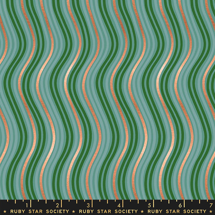 Elixir: Wavelength in Succulent (3/4 Yard)