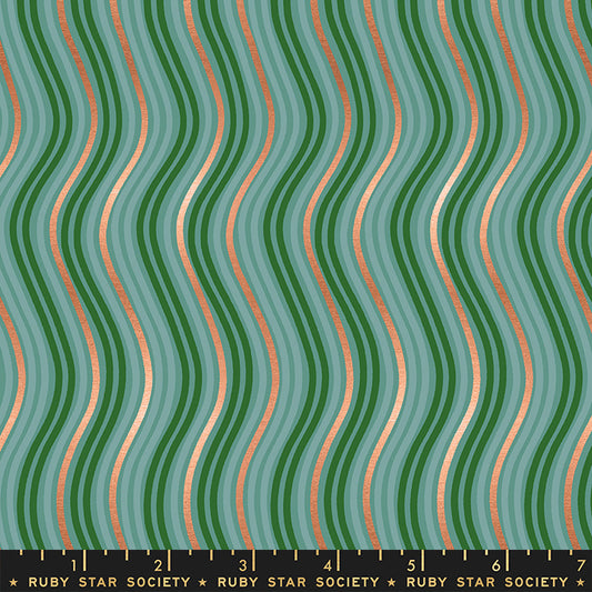 Elixir: Wavelength in Succulent (3/4 Yard)