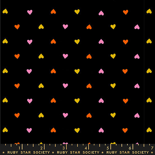 Trinketry Hearts in Black