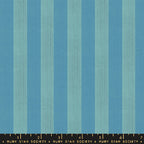 Warp & Weft Ooh Lucky Lucky: Clothesline Stripe in Turquoise