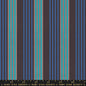Warp & Weft Ooh Lucky Lucky: Ribbon Stripe in Soft Black