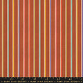 Warp & Weft Ooh Lucky Lucky: Sketch Stripe in Maple Flat Weave