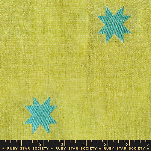 Warp & Weft Mystic Fable - Quilt Star in Pistachio