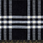 Warp & Weft Mystic Fable - Horizon Plaid Chore Coat in Black