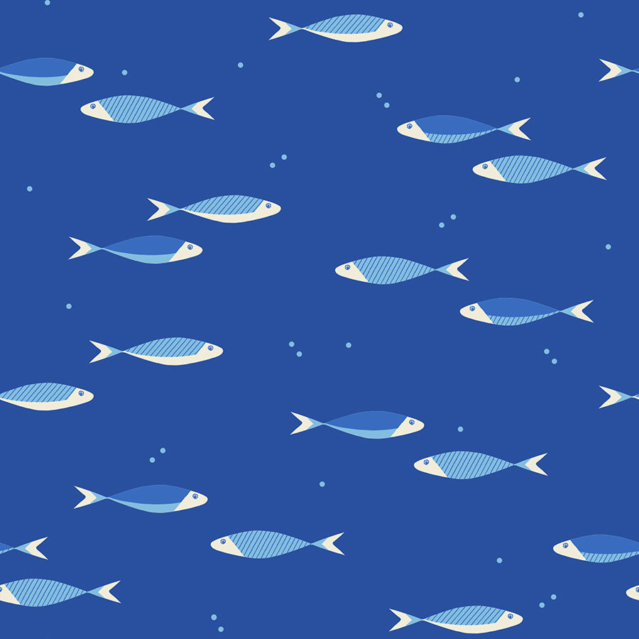 Water: School Day in Royal Blue