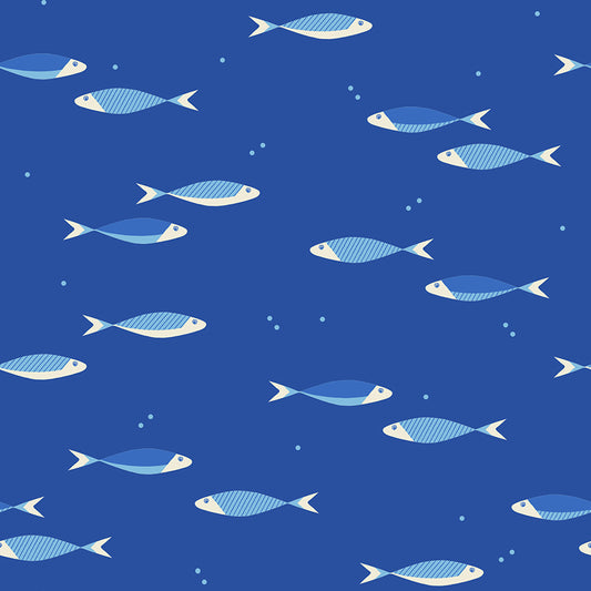Water: School Day in Royal Blue