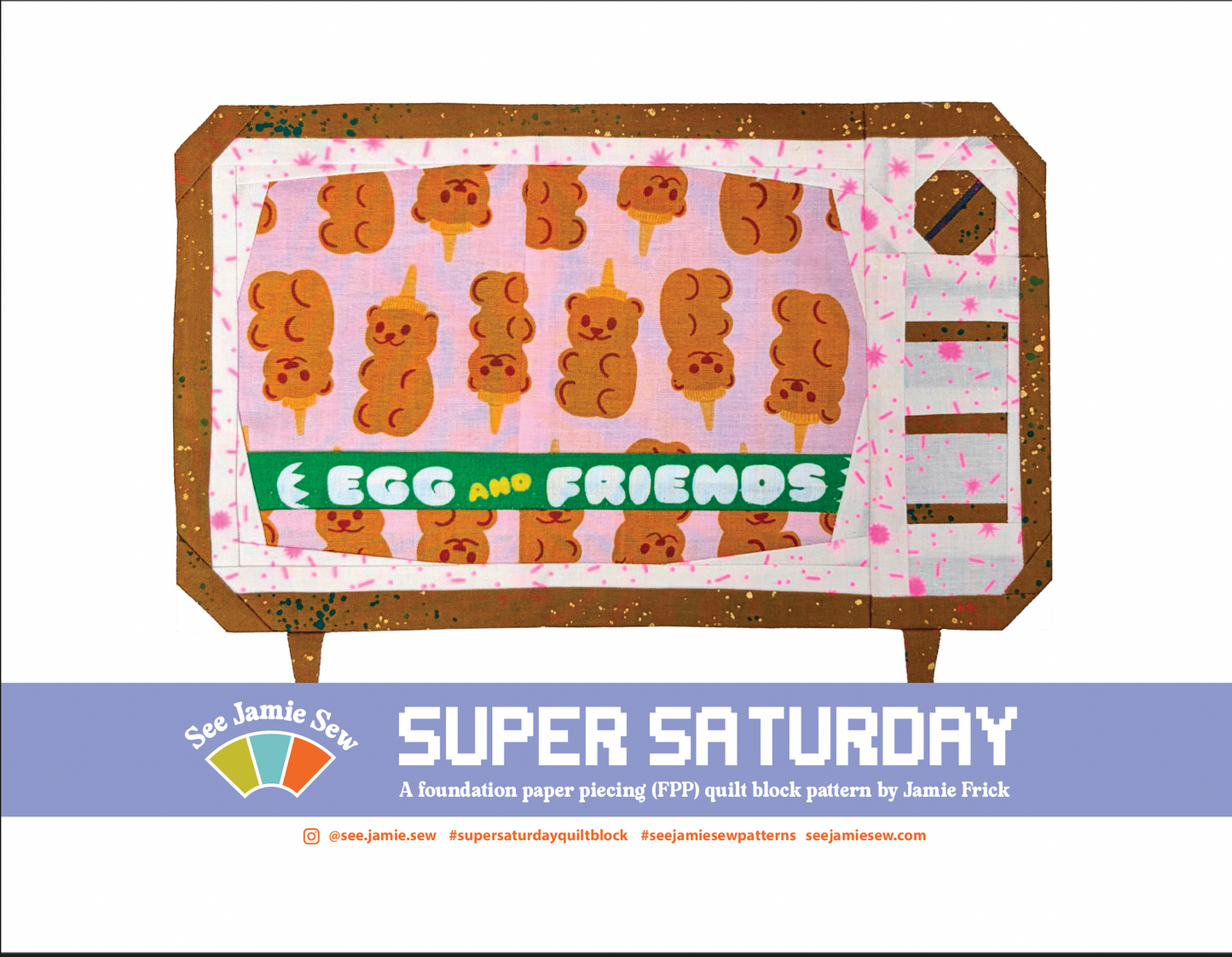 PRE-ORDER: Super Saturday Sparkle Shopper Quilt Kit