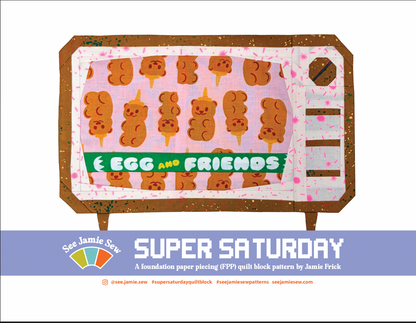 PRE-ORDER: Super Saturday Sparkle Shopper Quilt Kit