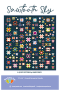 Sawtooth Sky Quilt Pattern (Wholesale)
