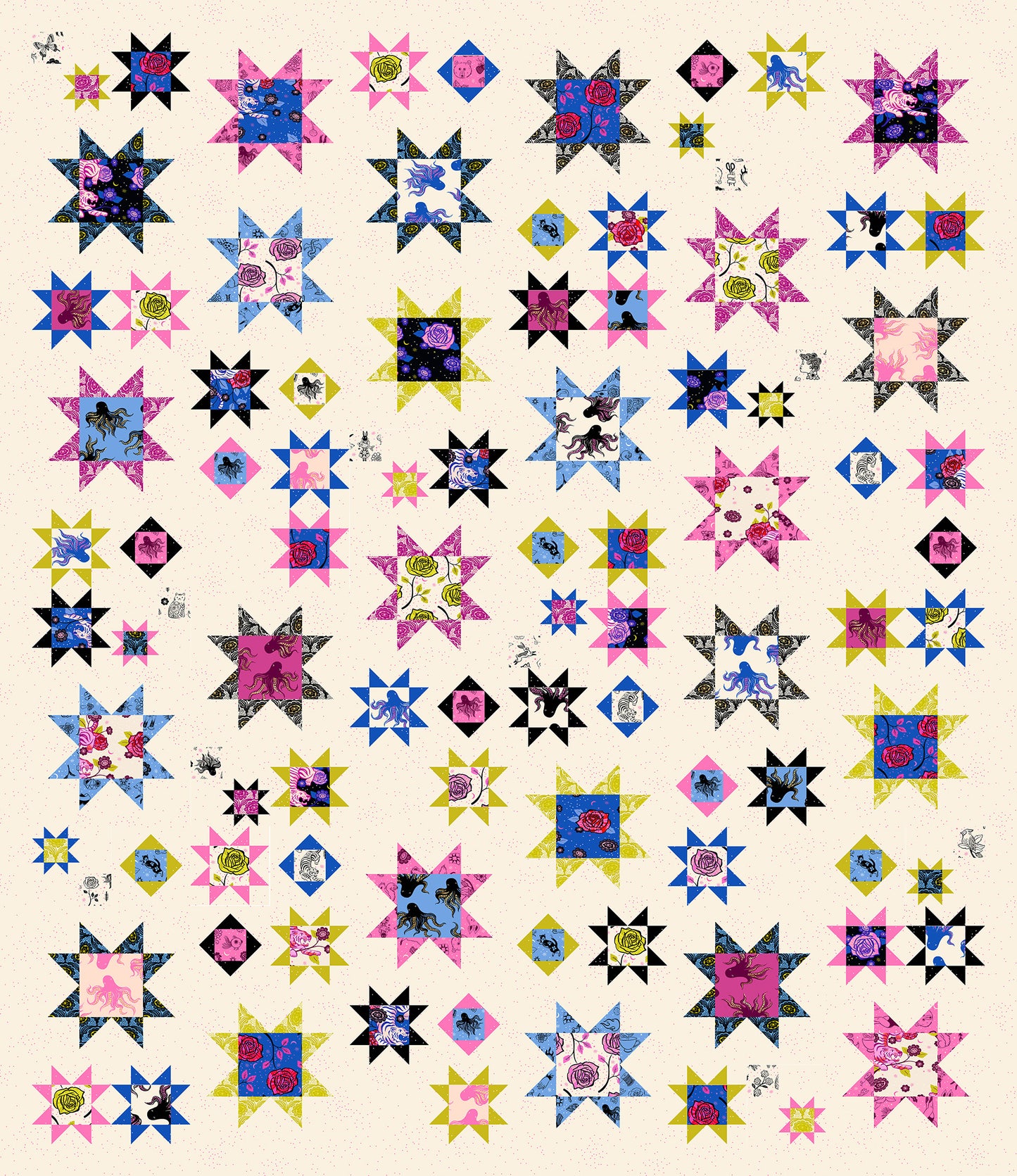 Sawtooth Sky Quilt Pattern (Printed)