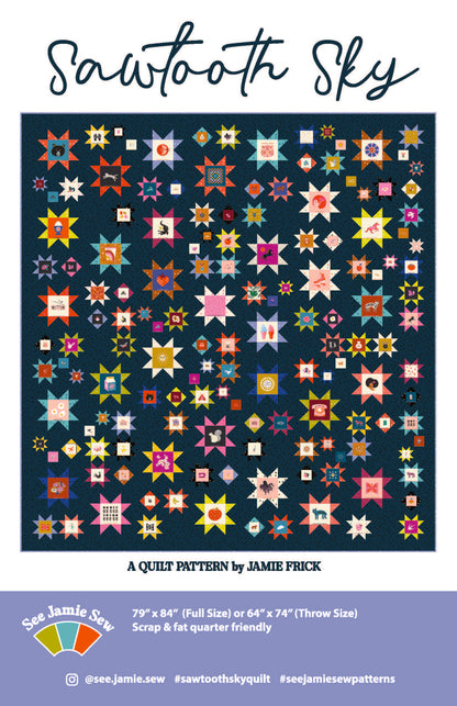 Sawtooth Sky "Trinketry" Quilt Kit