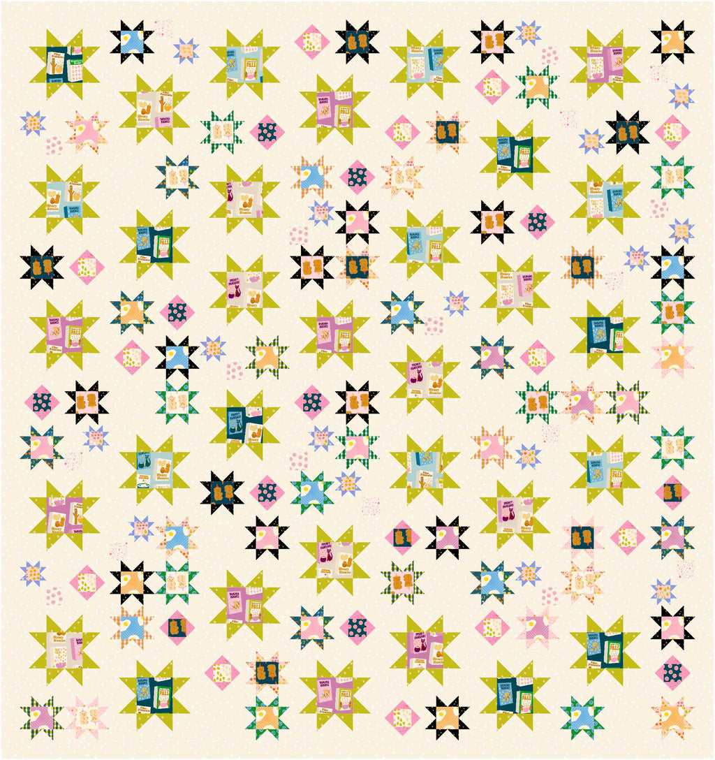 Sawtooth Sky "Egg and Friends" Quilt Kit