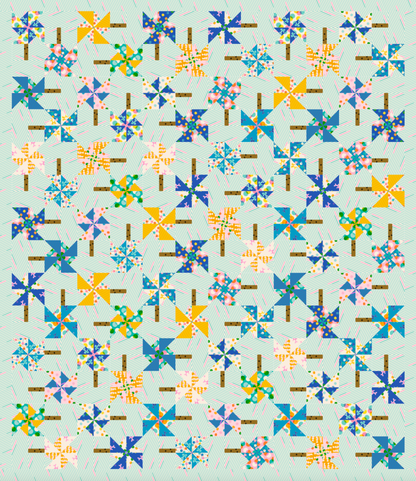 Double Dizzy Pinwheels (PDF)