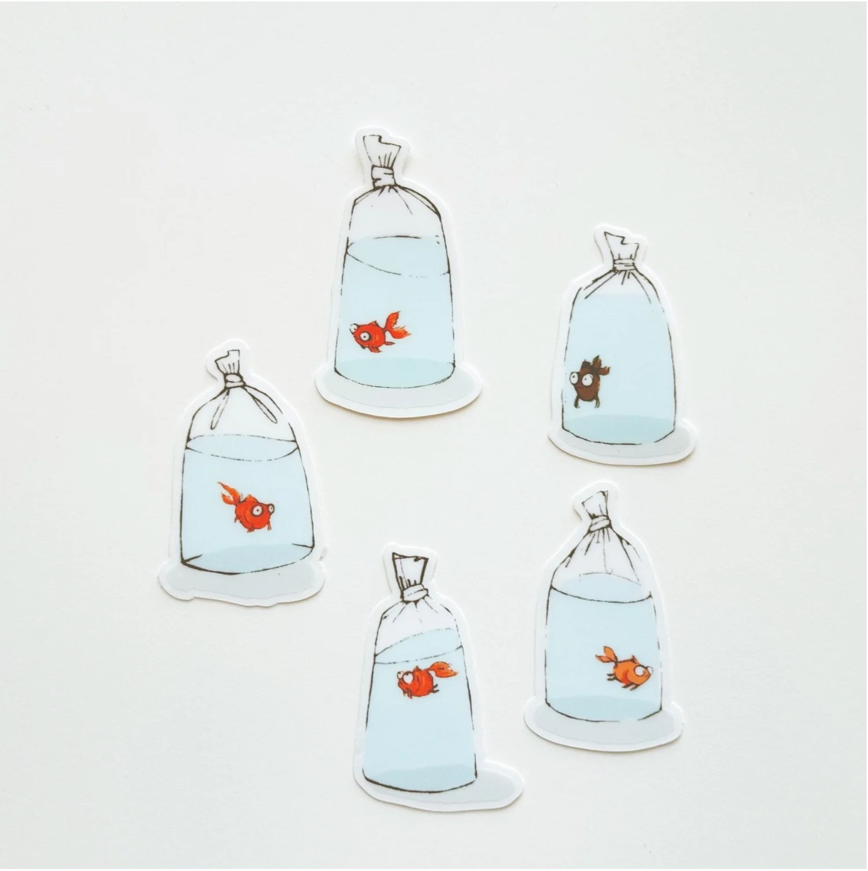 Heather Ross Decals - Goldfish