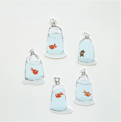 Heather Ross Decals - Goldfish