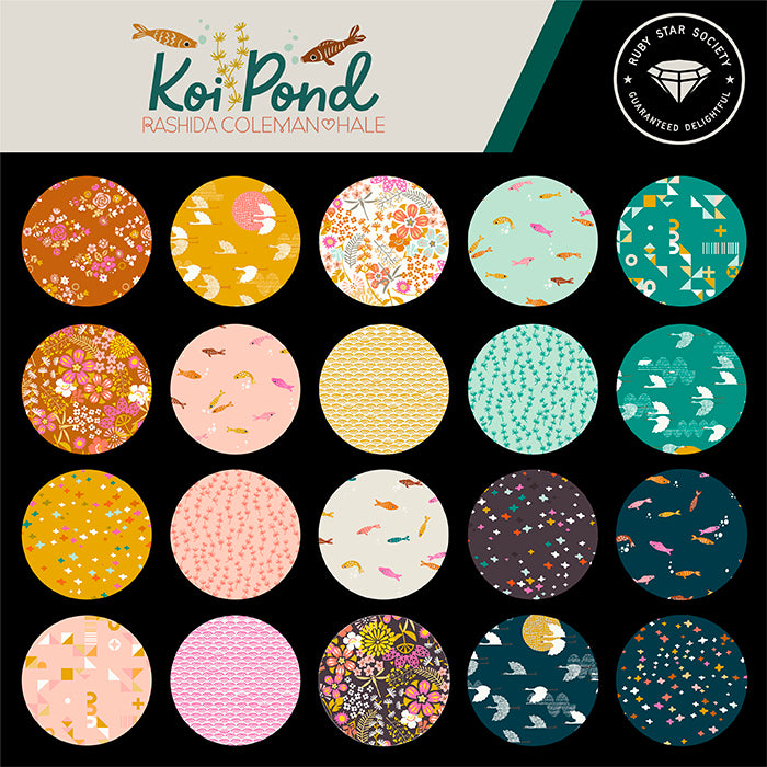 Koi Pond Fat Quarter Bundle